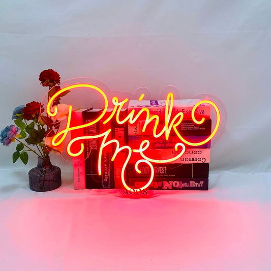 Drink Me Led Sign Business Neon Sign