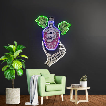 Drink To Death Led Neon Sign Light Custom Led Signs - Shineneon