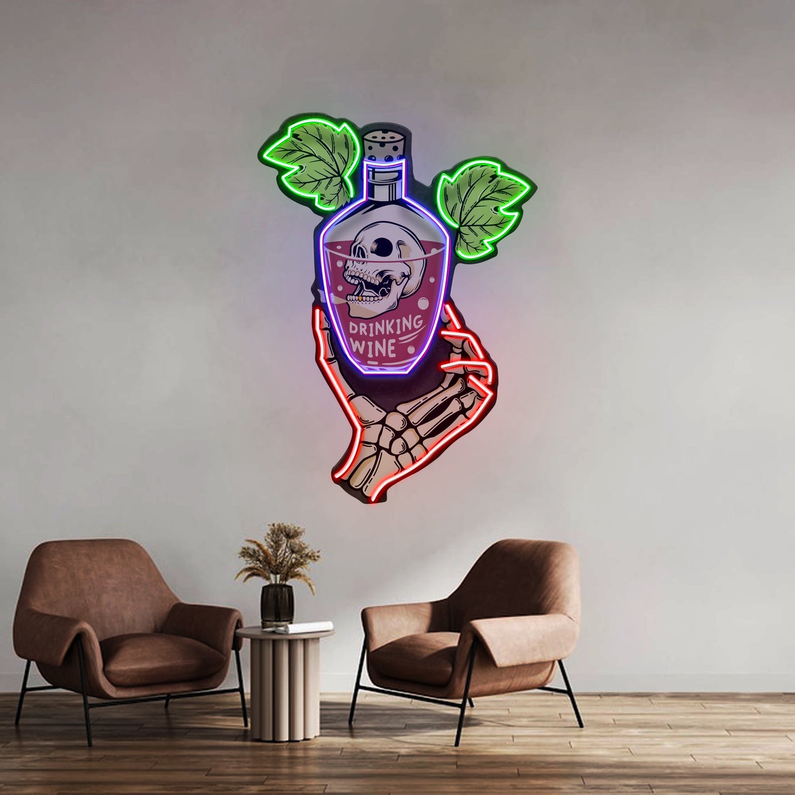 Drink To Death Led Neon Sign Light Custom Led Signs - Shineneon