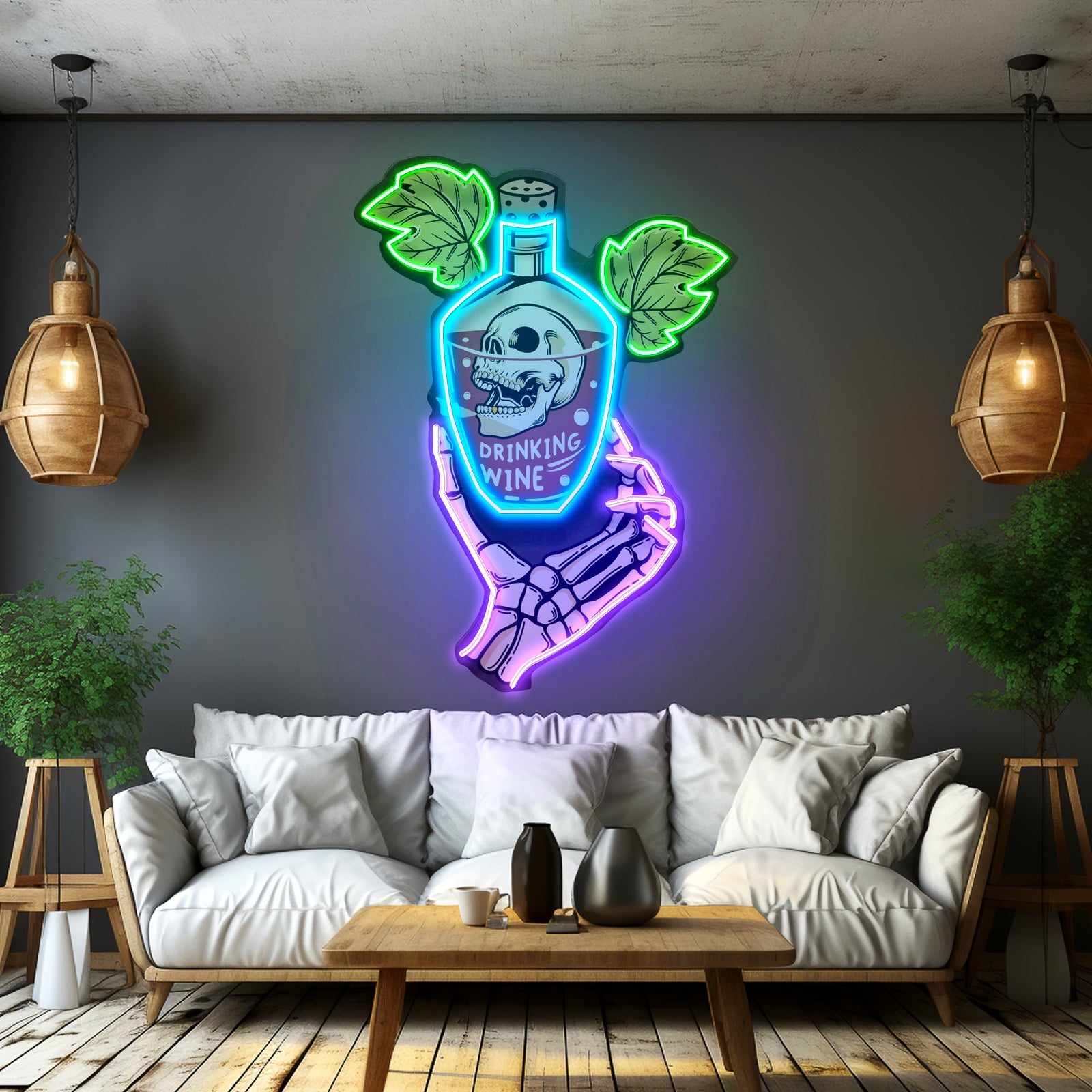 Drink To Death Led Neon Sign Light Custom Led Signs - Shineneon