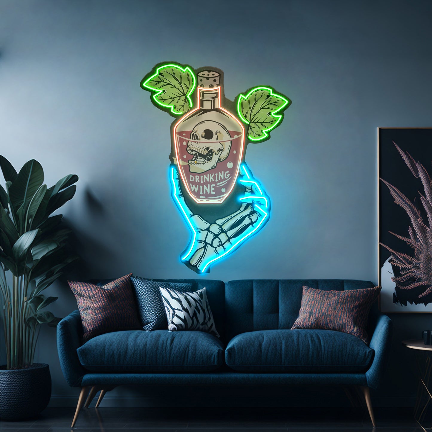 Drink To Death Led Neon Sign Light Custom Led Signs