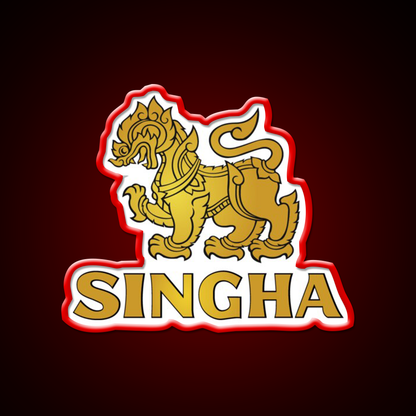 Drink Water Save The Beer And Dont Forget Singha Bar Decor Led Neon Sign Rgb Color - LED neon sign view 10