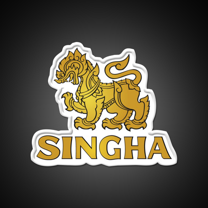 Drink Water Save The Beer And Dont Forget Singha Bar Decor Led Neon Sign Rgb Color - LED neon sign view 11