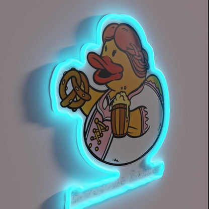 Drinking Beer For Beer Lover Rgb Led Neon Sign - Shineneon