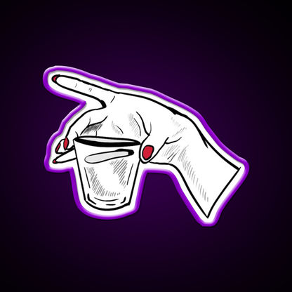 Drinking Shooters Man Cave Bar Led Neon Sign Rgb Color