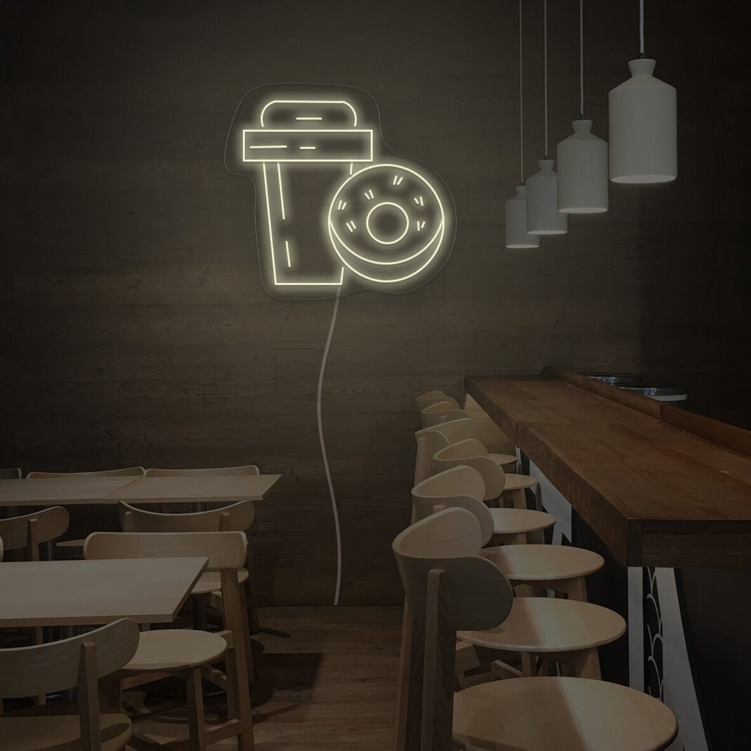 Drinks And Dounts Led Neon Sign | Shineneon