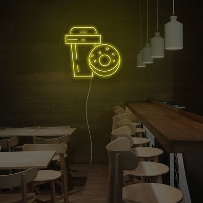 Drinks And Dounts Led Neon Sign | Shineneon