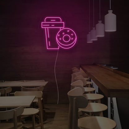 Drinks And Dounts Led Neon Sign | Shineneon