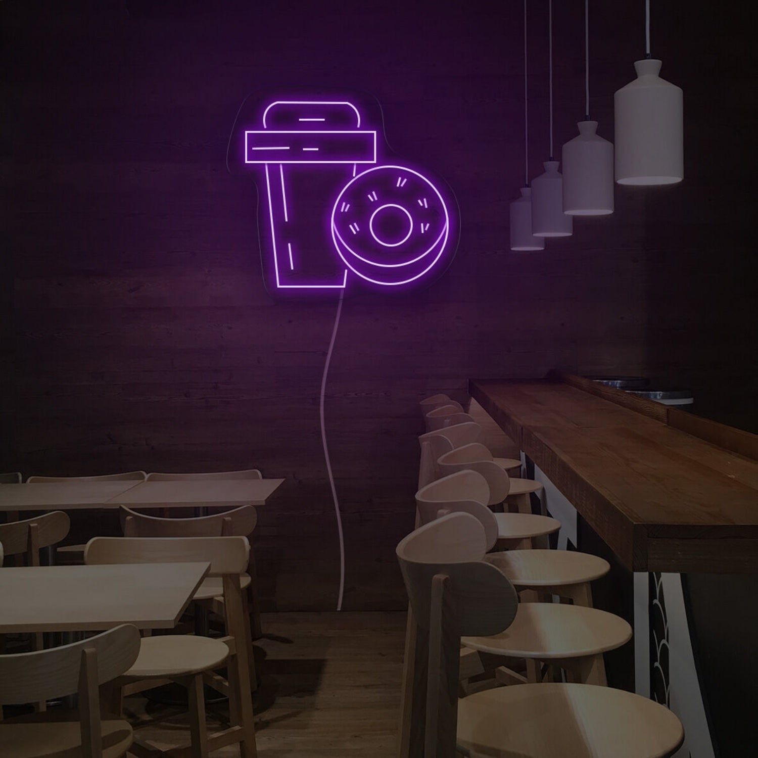 Drinks And Dounts Led Neon Sign | Shineneon