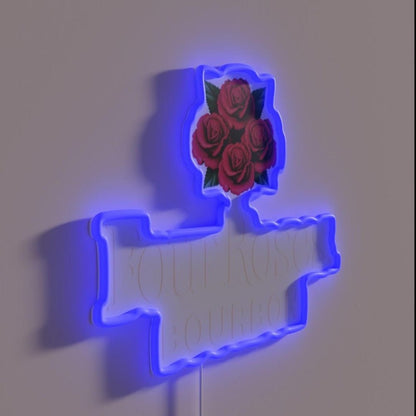 Drinks Four Roses Bourbon Rgb Led Neon Sign - Shineneon