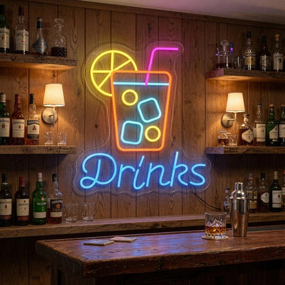 Drinks LED Neon Sign Wall Neon Sign - Shineneon