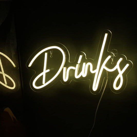 Drinks Led Sign Business Neon Sign