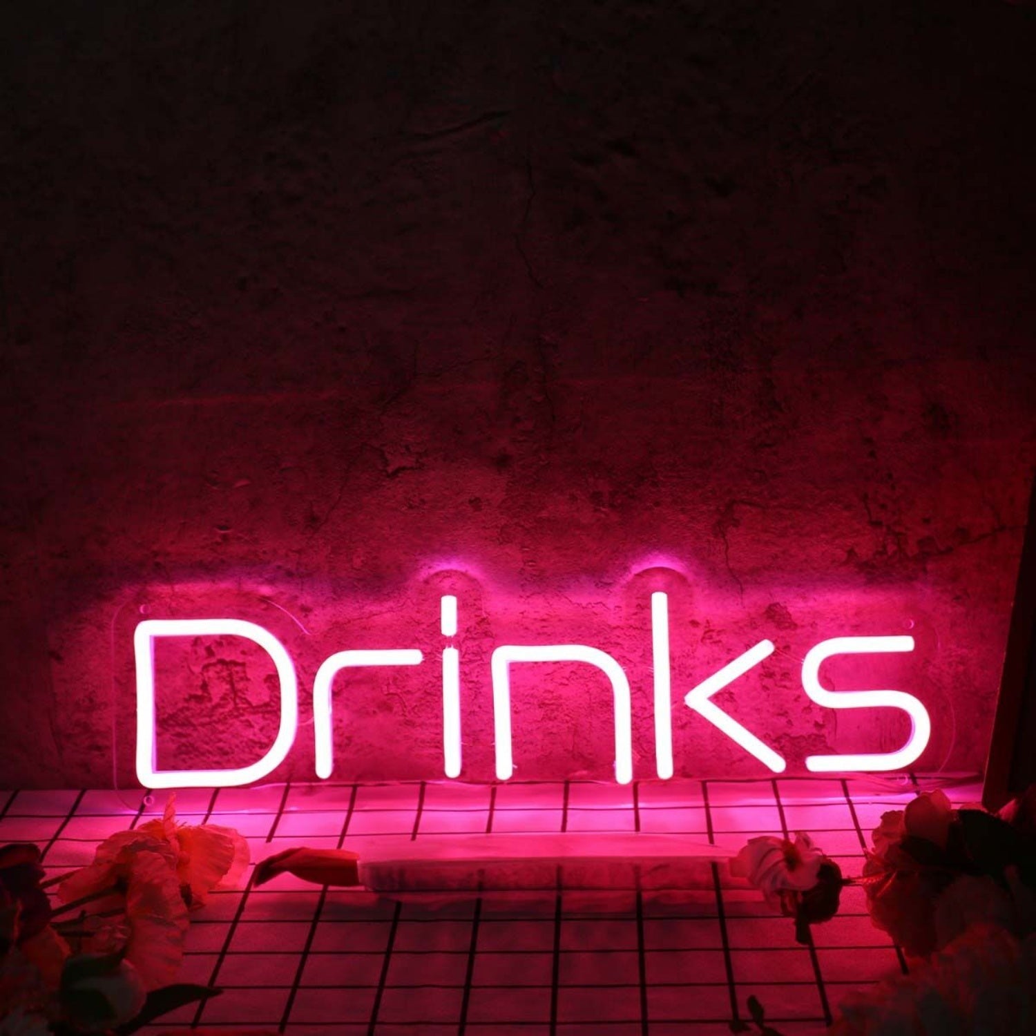 Drinks Red Led Neon Sign - Shineneon