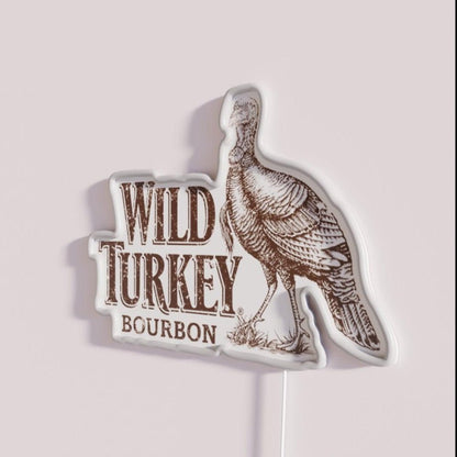 Drinks Wild Turkey Bourbon Rgb Led Neon Sign - Shineneon