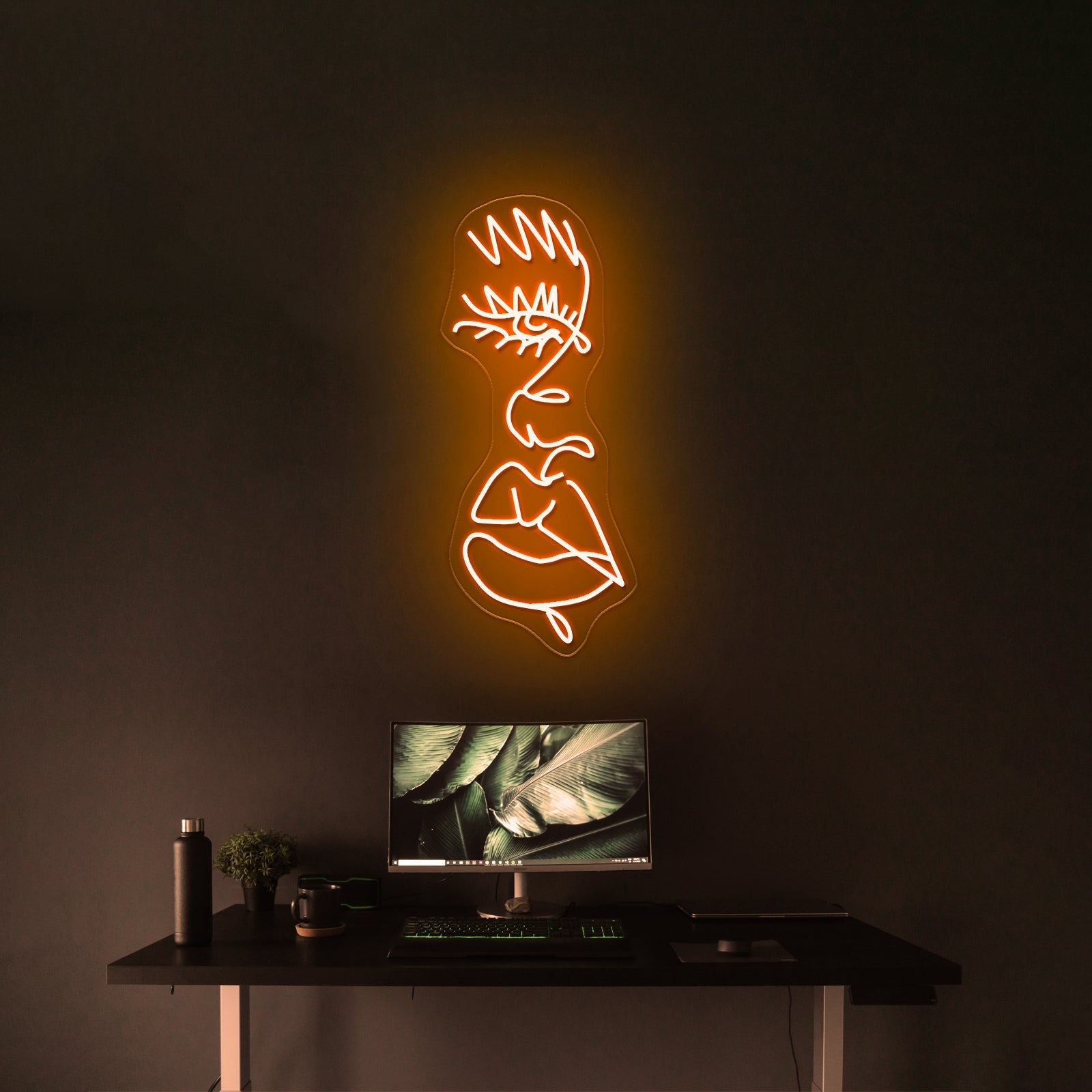 Drip Face Modern Aesthetic Neon Signs - Shineneon