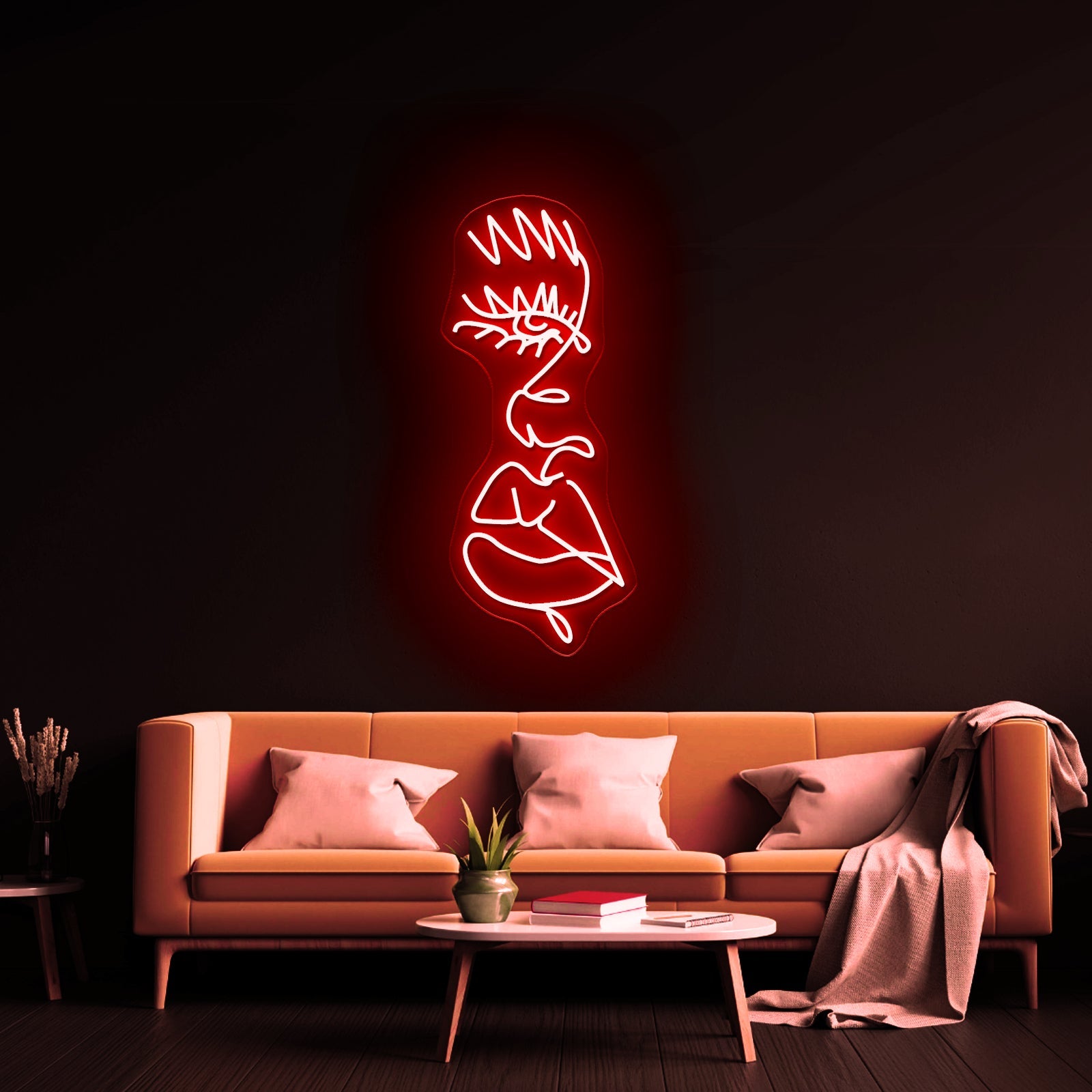 Drip Face Modern Aesthetic Neon Signs - Shineneon