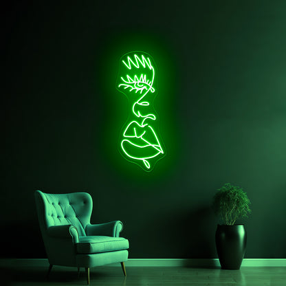 Drip Face Modern Aesthetic Neon Signs