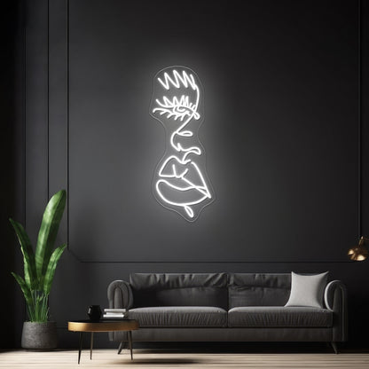 Drip Face Modern Aesthetic Neon Signs