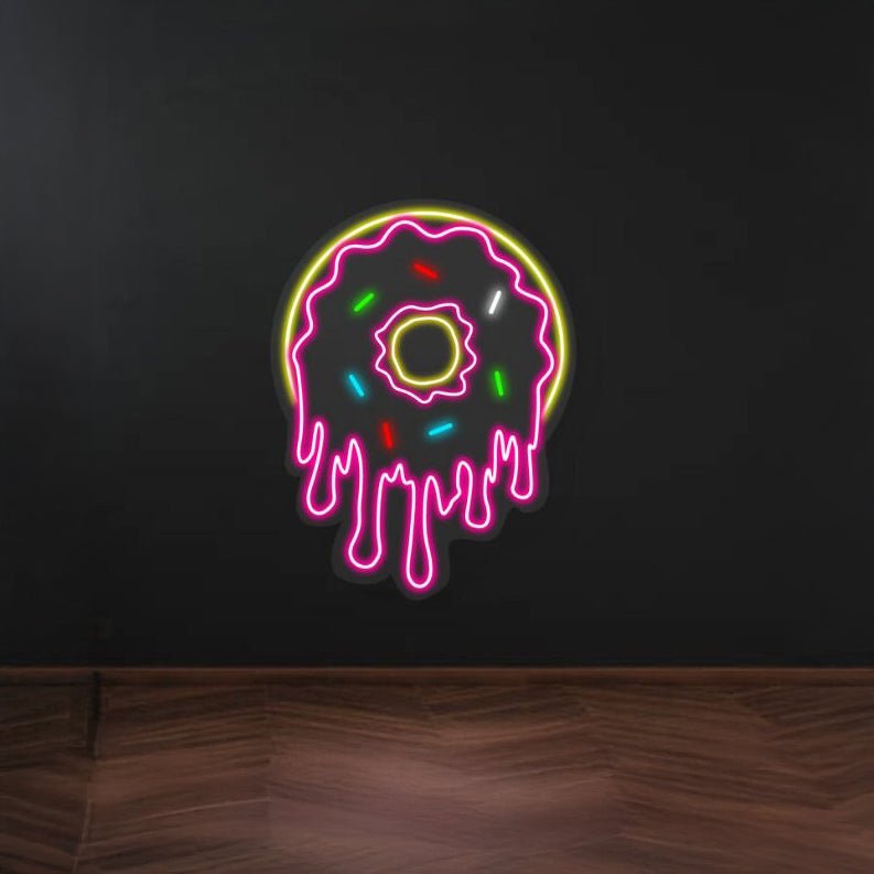 Dripping Donut Led Sign - Shineneon