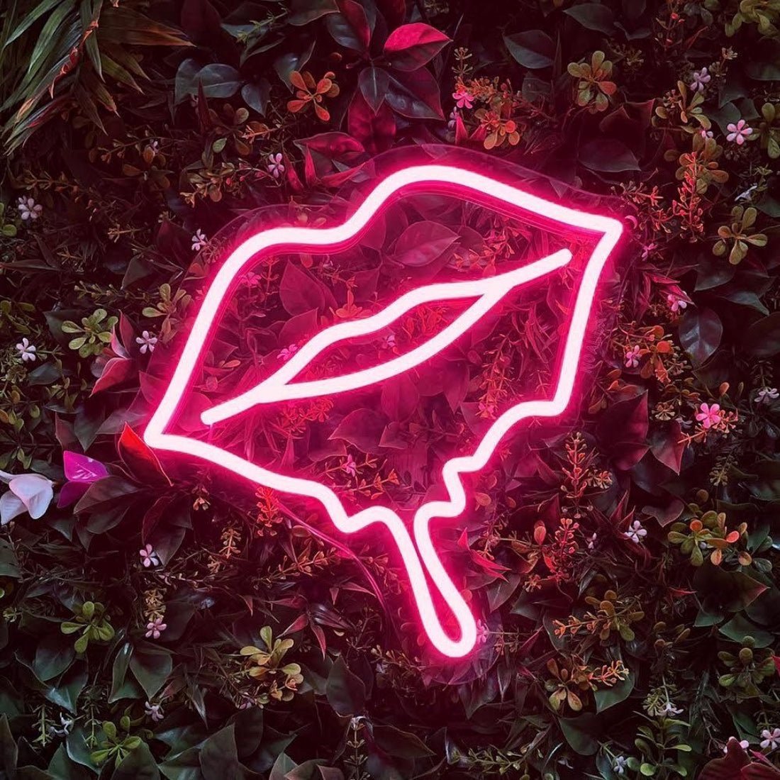 Dripping Lips Neon Signs Neon Lights Led Neon Signs - Shineneon