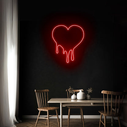Dripping Love Led Neon Sign - Shineneon