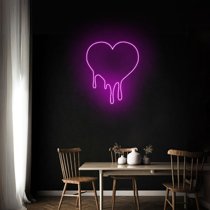 Dripping Love Led Neon Sign - Shineneon