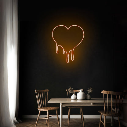 Dripping Love Led Neon Sign - Shineneon