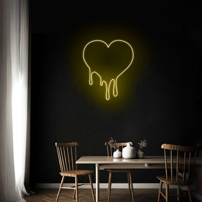 Dripping Love Led Neon Sign - Shineneon