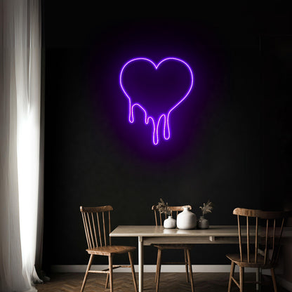 Dripping Love led neon sign