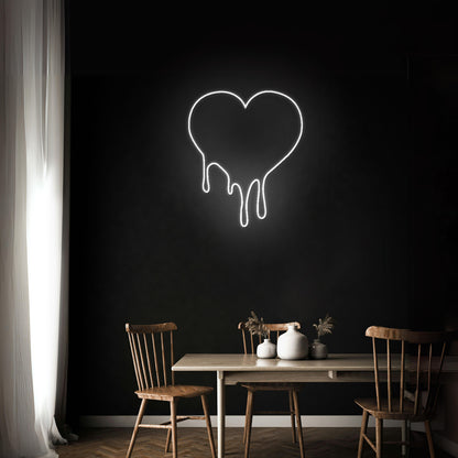 Dripping Love led neon sign