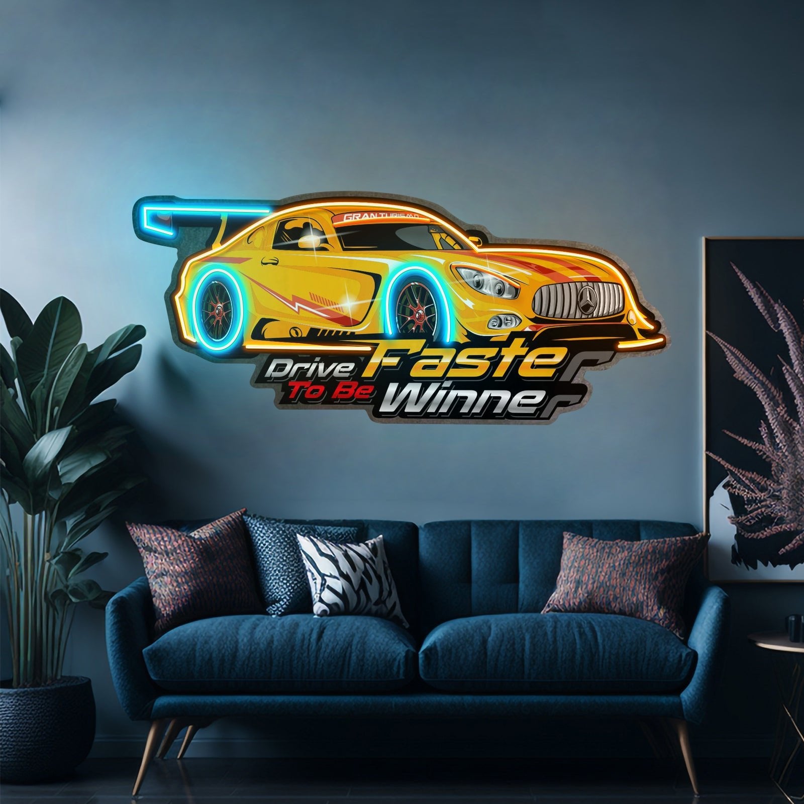 Drive Faster Led Neon Sign Light Custom Led Signs - Shineneon