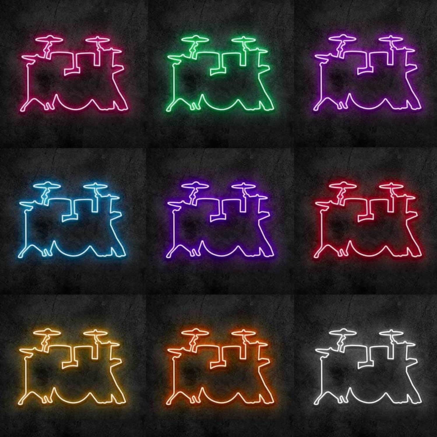 Drums Led Neon Sign | Shineneon