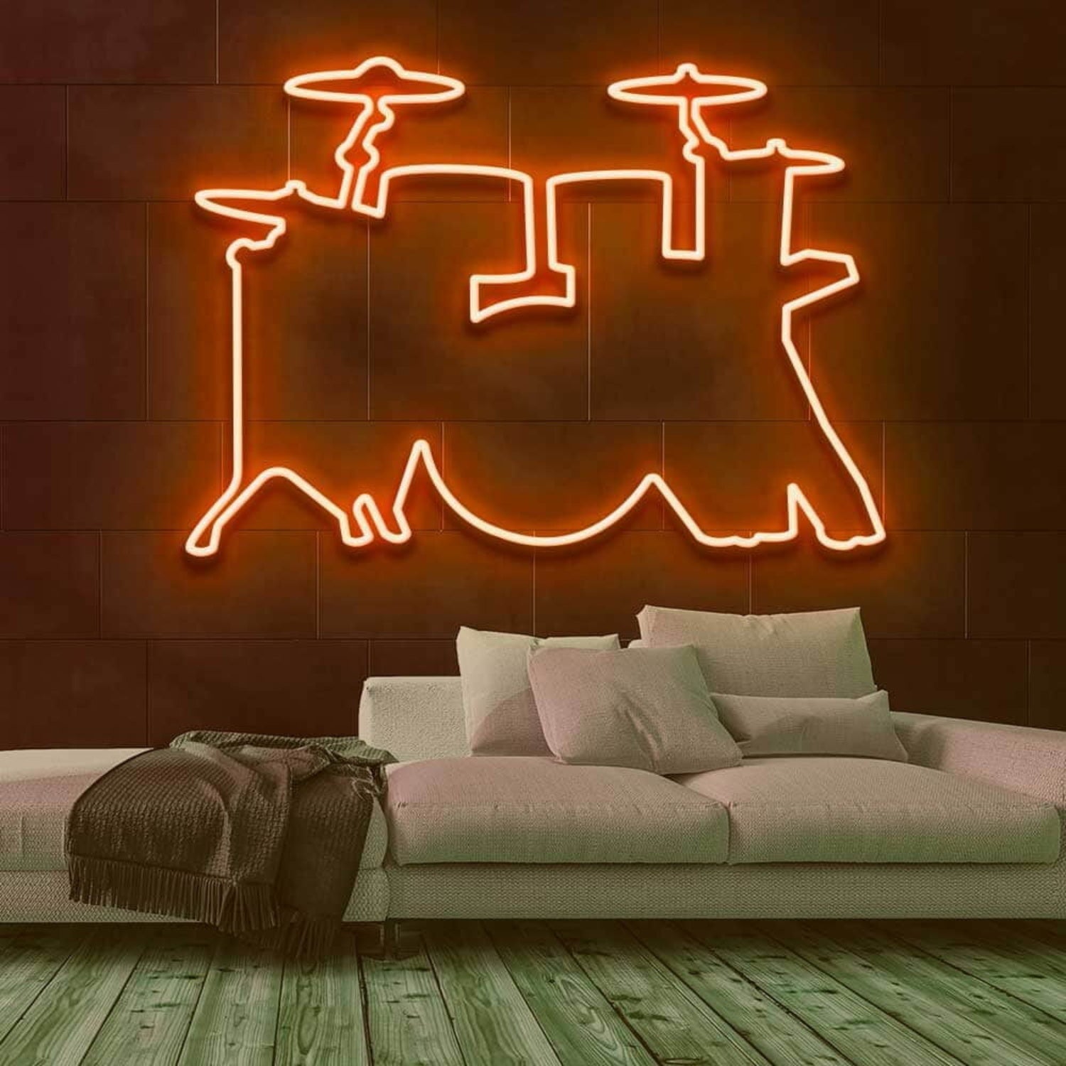 Drums Led Neon Sign | Shineneon