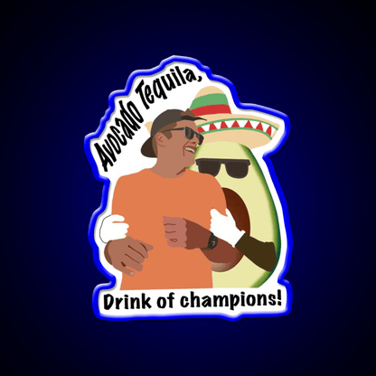Drunk Brady Party Drink Tequila Led Neon Sign Rgb Color - Shineneon