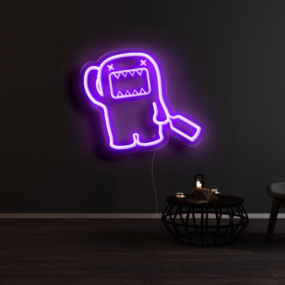Drunk Domo Kun Led Neon Sign - Shineneon