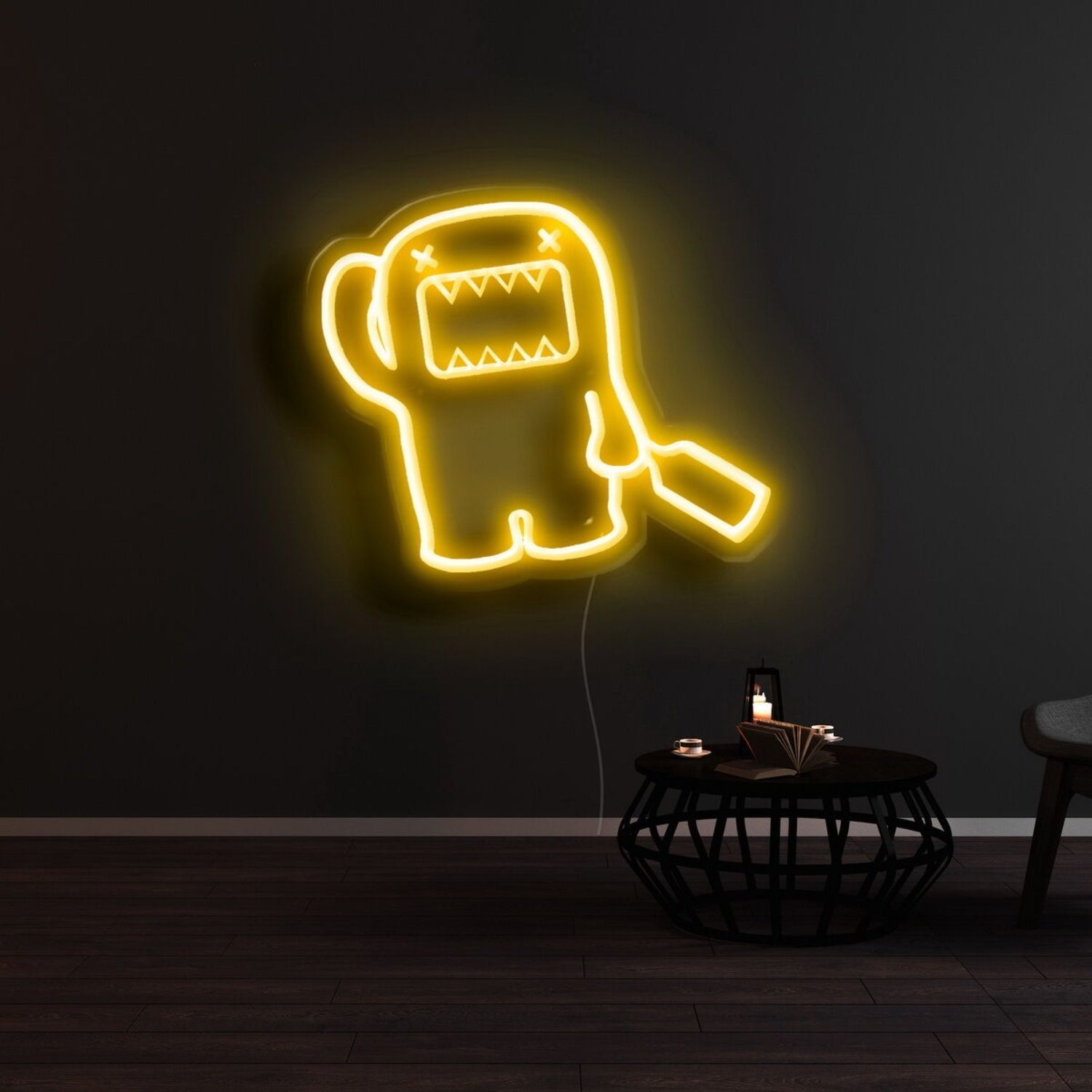 Drunk Domo Kun Led Neon Sign - Shineneon