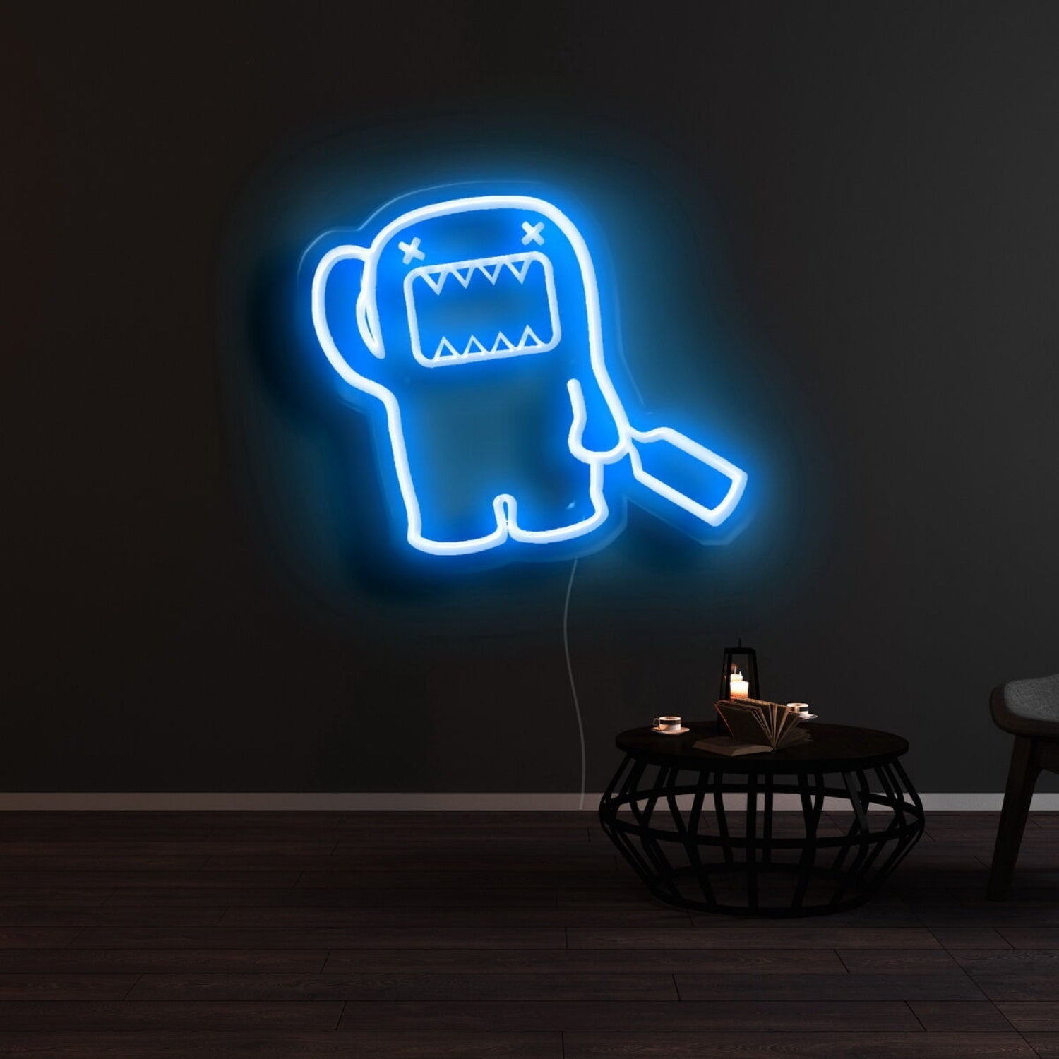 Drunk Domo Kun Led Neon Sign - Shineneon
