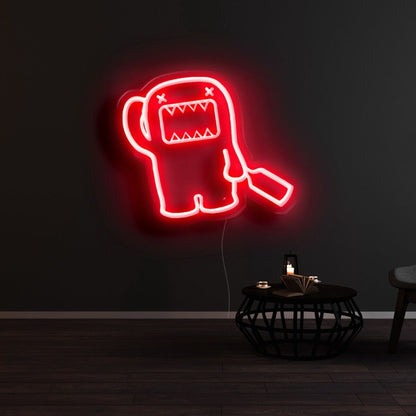 Drunk Domo Kun Led Neon Sign - Shineneon