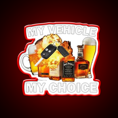 Drunk Driving Beer Bar Decor Led Neon Sign Rgb Color - LED neon sign view 10