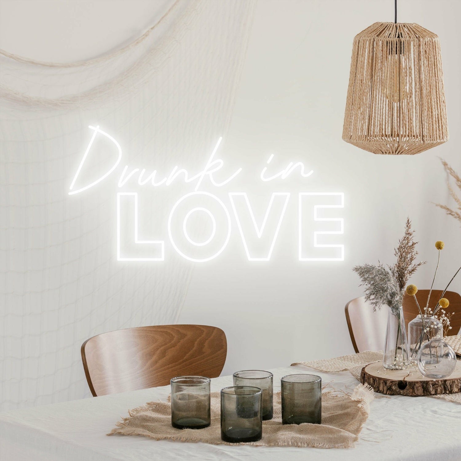 Drunk In Love Celebratory Neon For Wedded Bliss | Shineneon