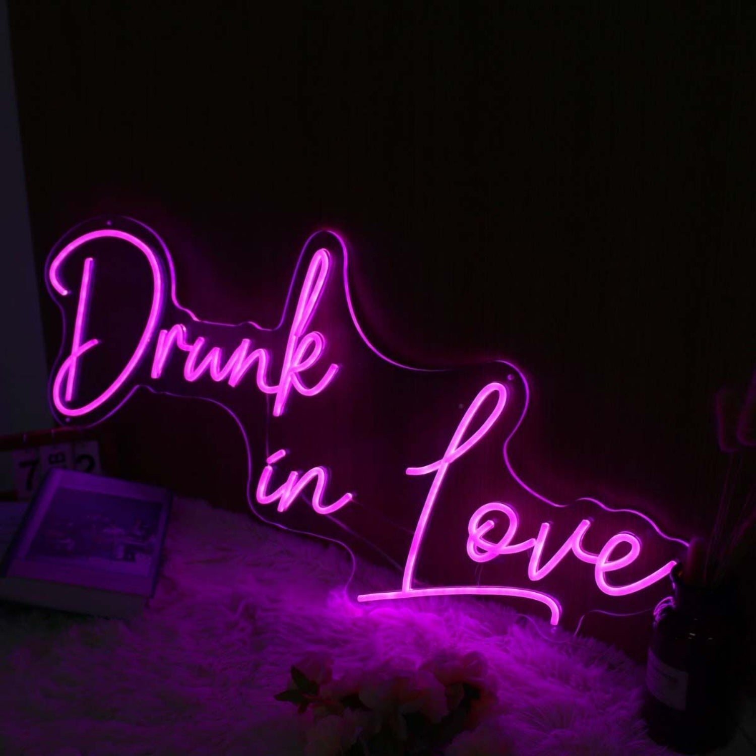 Drunk In Love Dark Purple Led Neon Sign - Shineneon