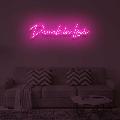 Drunk In Love Led Neon Sign For Wall Decor | Shineneon