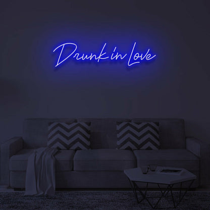 Drunk In Love Led Neon Sign For Wall Decor | Shineneon