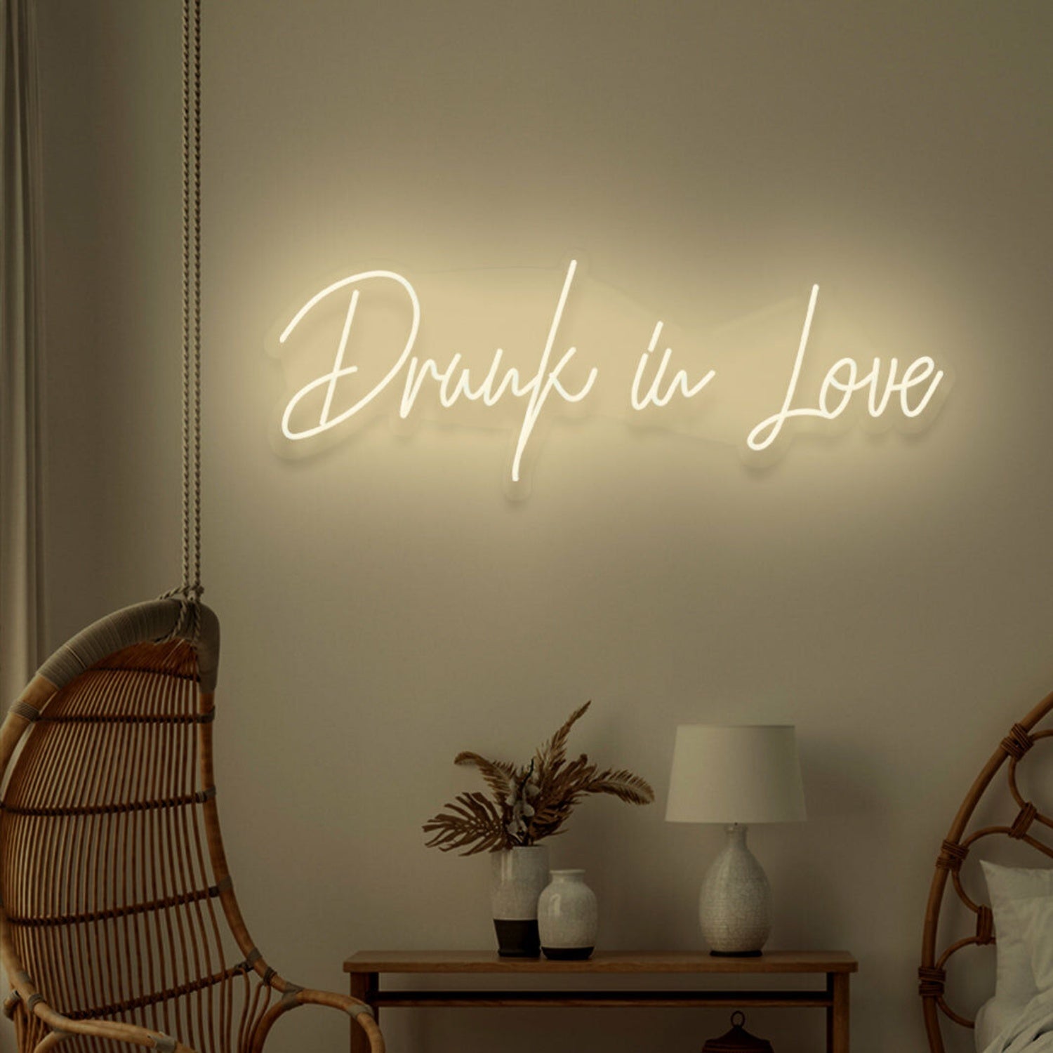 Drunk In Love Neon Celebration Of Intoxicating Romance | Shineneon