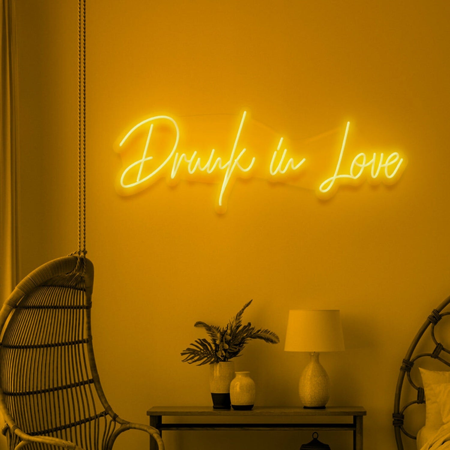 Drunk In Love Neon Celebration Of Intoxicating Romance | Shineneon