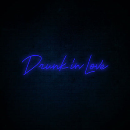 Drunk In Love Neon Sign For Fun And Playful Settings | Shineneon