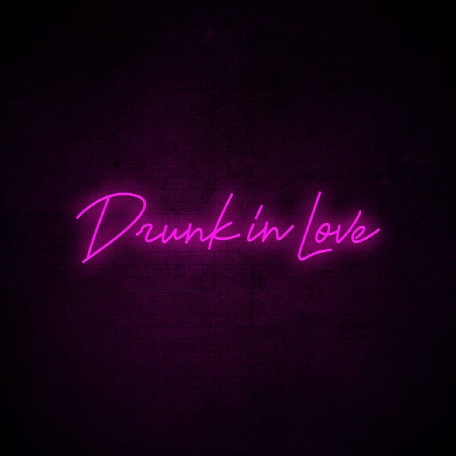 Drunk In Love Neon Sign For Fun And Playful Settings | Shineneon