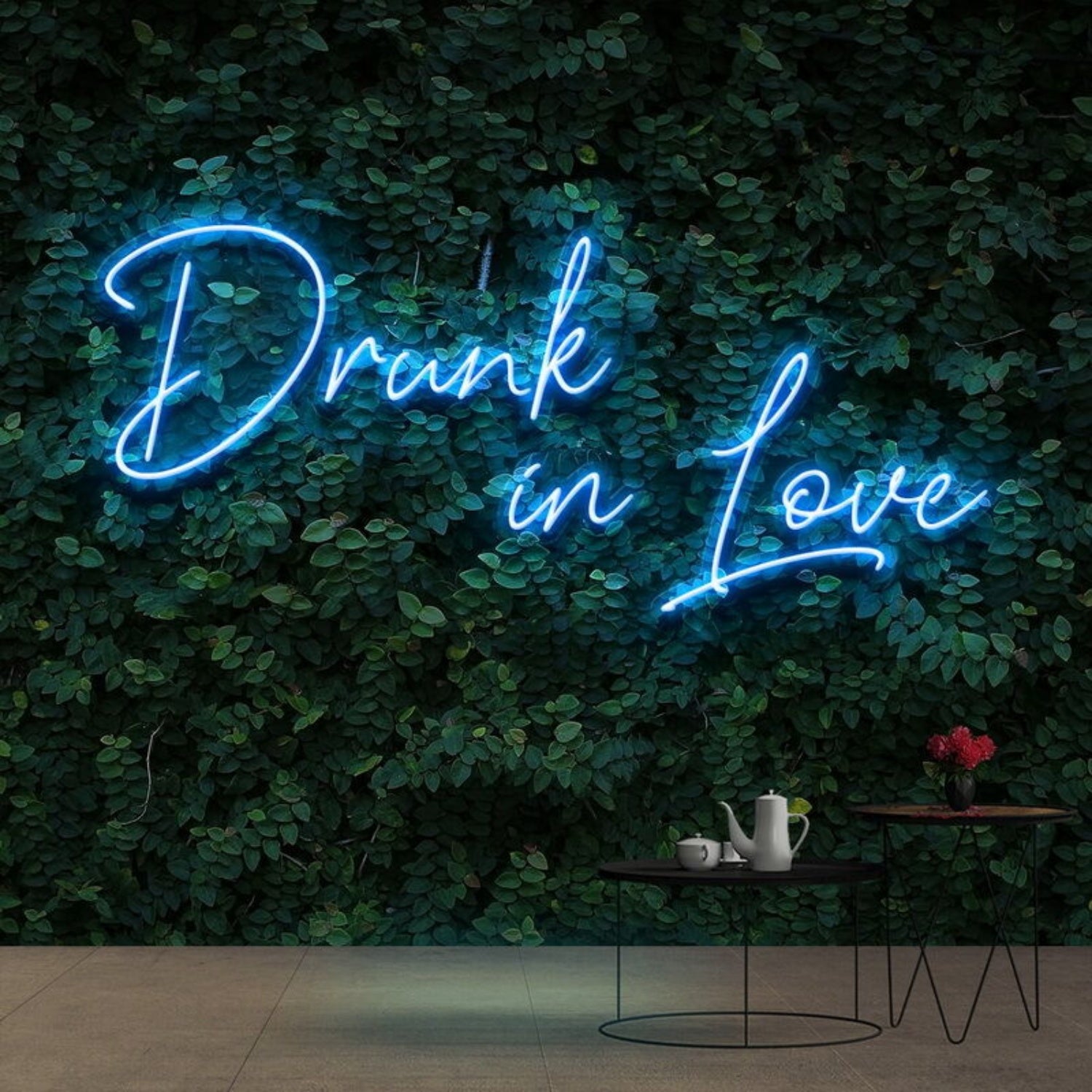 Drunk In Love Neon Sign For Romantic And Fun Spaces | Shineneon