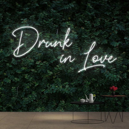 Drunk In Love Neon Sign For Romantic And Fun Spaces | Shineneon