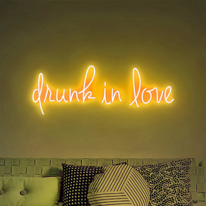 Drunk In Love Neon Sign For Wall Decor | Shineneon
